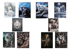 Wolves by Anne Stokes/ Lisa