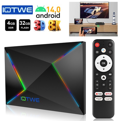 Smart box android14 128gb - box,