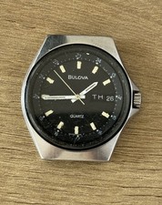 Vintage 1980 Bulova Mens