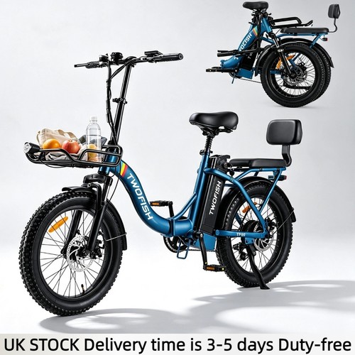 Twofish fat tyre ebike - twofish, 20"fat