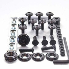 Aluminium Fairing Kit Honda RVF400- NC35 Black | Pro-Bolt