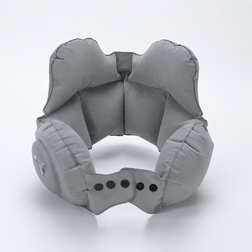 Inflatable travel neck pillow - travel,