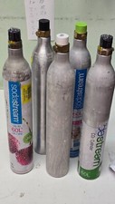 Sodastream CO2 GAS cylinder  - FULL! - 425g CO2 - not for PINK!! damaged labels