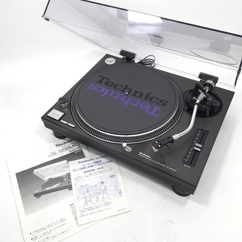 Technics 1200mk3 black - technics, sl-1200mk3