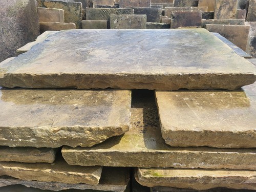 Yorkstone paving slabs flags - yorkstone,