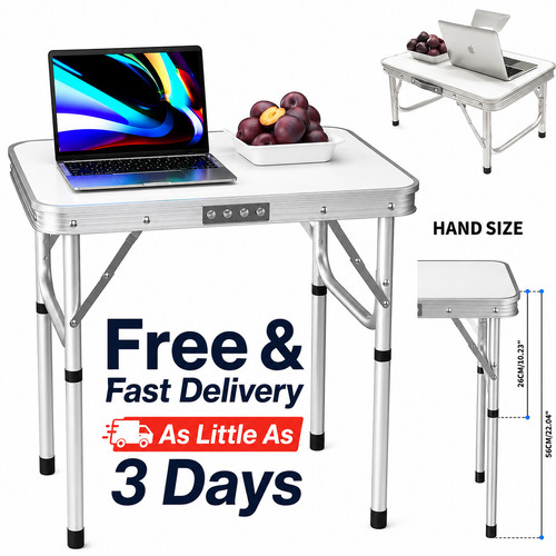 2ft folding table portable - folding,