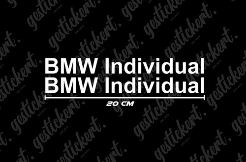 Individual sticker - 2x, 20