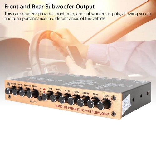 Band car graphic equalizer - *7,