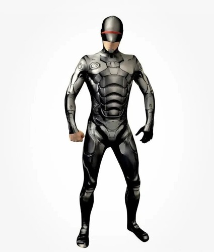 Robocop morphsuit mens fancy - robocop,