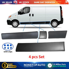DOOR PANEL MOULDING TRIM SET LEFT SIDE For VAUXHALL Vivaro