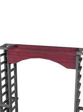 Wine Cellar Innovations Rustic Pine Arch, Classic Mahogany Stained RP-CM-ARCH2