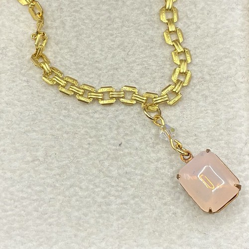 Vintage opaline glass pendant - opaline,