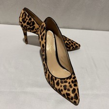 Jessica Simpson Cow Hair Animal Print Pumps Womans Size 7.5 Heels Shoes