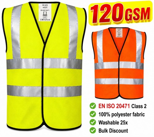 Vis vest yellow orange - vis, high