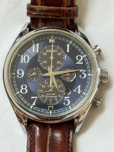Seiko ssc209 solar - ssc209, chronograph
