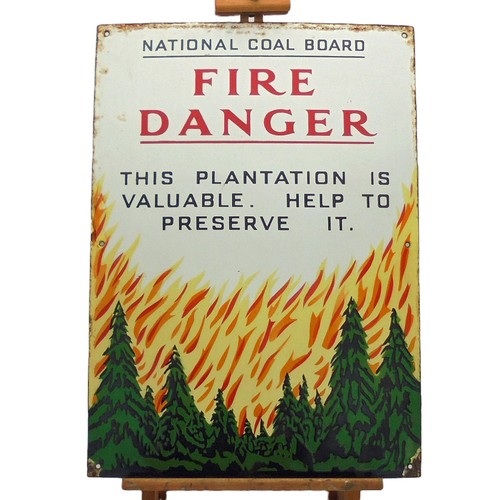 Vintage enamel sign - enamel,
