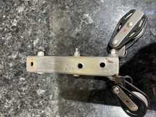 Sailing dinghy Holt Allen Mast rack & 2x HS blocks Solo GP14 Dinghy project etc.