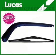 CHEVROLET SPARK REAR WIPER ARM AND BLADE SET 2010 to 2015 LUCAS QUALITY BRAND
