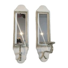 Pair Vintage Wall Candle