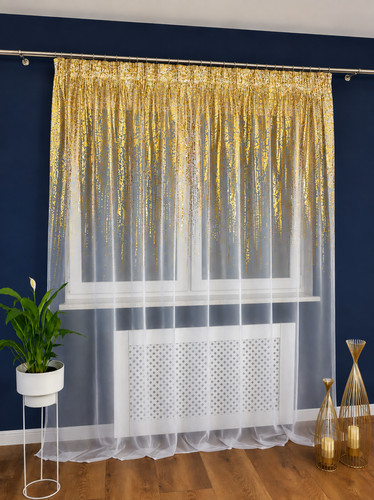 Luxury gold glitter - glitter, voile
