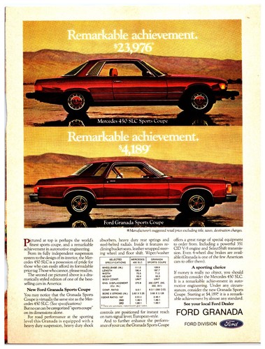1976 ford granada sports coupe - 1976,