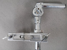 1990s Pearl Export Black Label Short Tom Arm Mount Post & AX20 Clamp Hardware