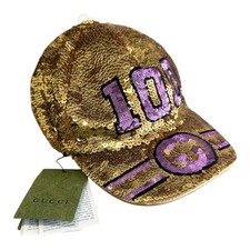 Gucci Baseball Cap GG Gold