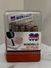 Montolit Professional Tile Drill Bits Multipack 4mm 6mm 8mm 10mm 12mm