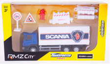 Truck Scania Delivery + Road