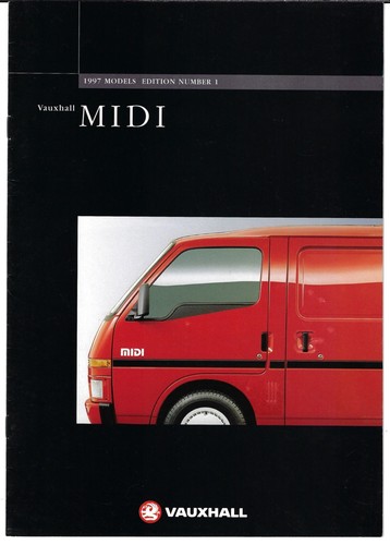 Vauxhall midi van - 1996-1997, uk