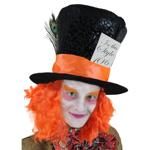 Mad hatter top hat - top, hair