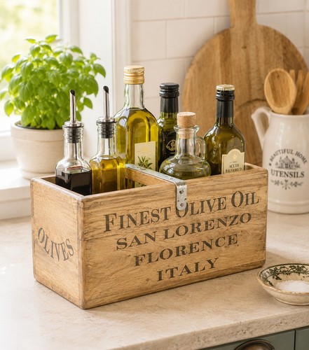 Finest olive wooden - olive, storage