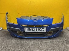 2008-2016 RENAULT MEGANE MK3 PH1 FRONT BUMPER BLUE 5 DOOR HATCHBACK COMPLETE