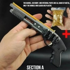 Mini Alloy Rubber Band Rifle