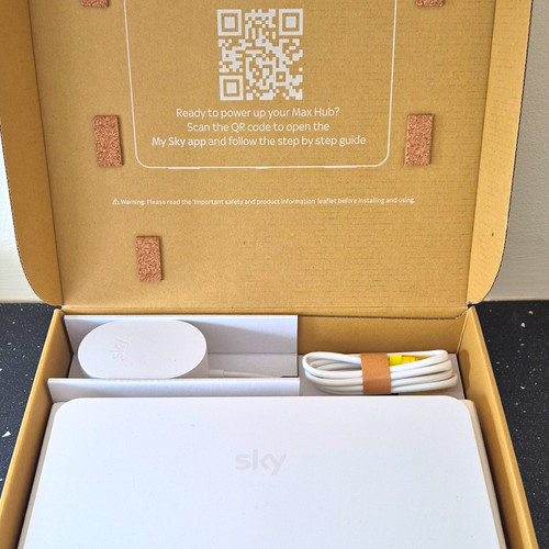 Sky hub wireless - hub, white