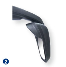 Bus Coach 291 Mirror System With Cross View Electric Heated Left Mekra 592910017