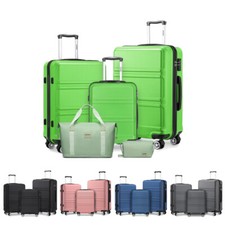 20/24/28Inch Hard Shell Suitcase 4 Wheels Cabin Hand Luggage ABS+PC & Travel Bag