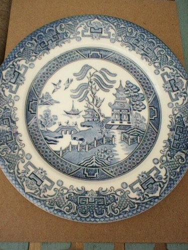 Old willow english ironstone - english,