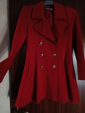 ASO Blair Waldorf Rinascimento Vintage Red Coat