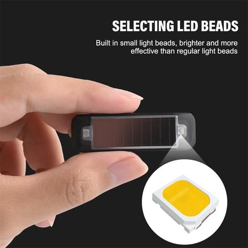 Led solar car dummy alarm - led,