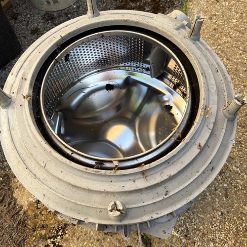 Stainless steel fire pit - steel,