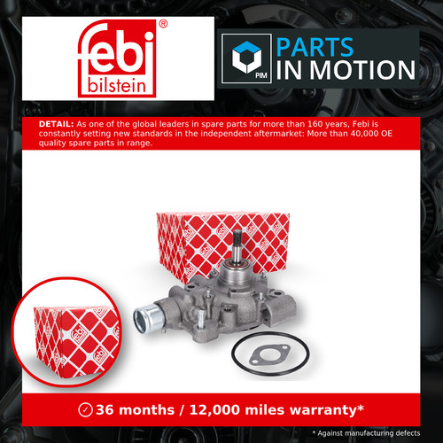 Water pump fits iveco daily - fits,