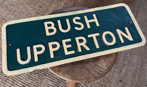 Vintage british street sign - british,