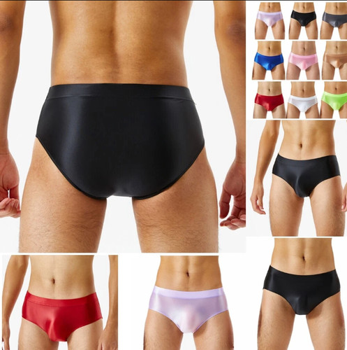 Mens low waist shiny - low,