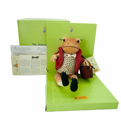 Steiff 354243 jeremy fisher - steiff,