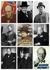 WINSTON CHURCHILL POSTER PRINT