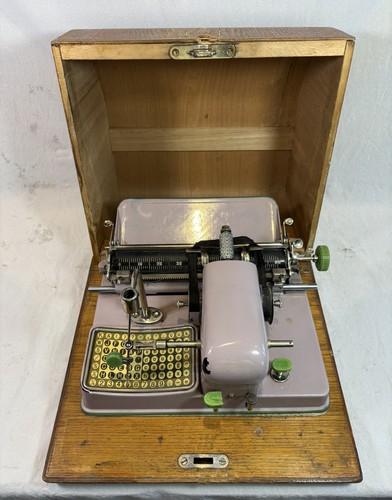 Rare cute pink - pink, typewriter