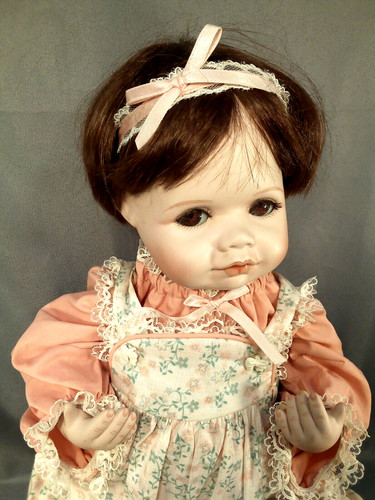 Porcelain doll sara - doll, (40)