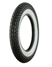 350-10 Whitewall Scooter Tyre White Wall Vespa Lambretta Tube Type Tyre 3.50-10"