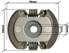 Centrifugal clutch For wacker BS50-2 BS60-2 BS70-2 BS500 BS600 BS700 rammer 78mm